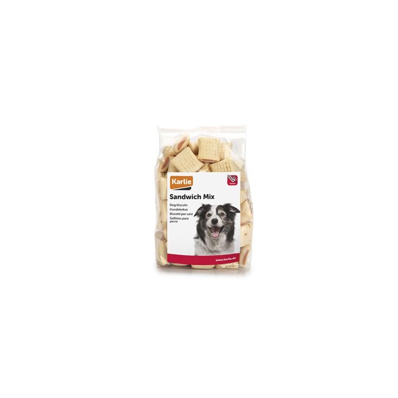 CANE BISCOTTO KARLIE SANDWICH MIX 400GR