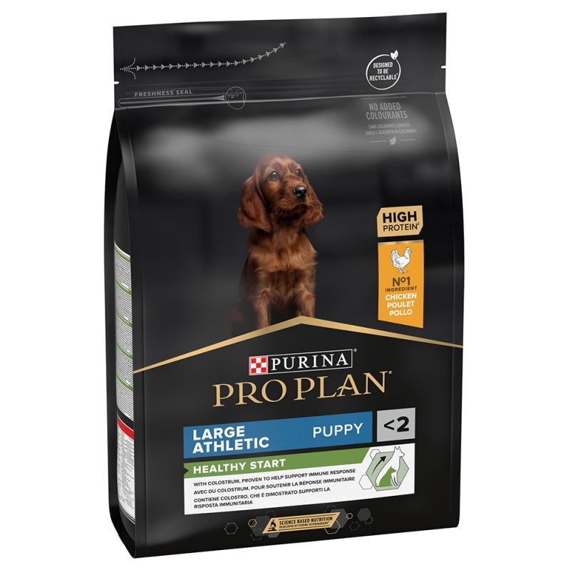 CANE PROPLAN PUPPY 12KG LARGE ATHLETIC POLLO