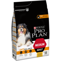 CANE PROPLAN ADULT 3KG MD POLLO