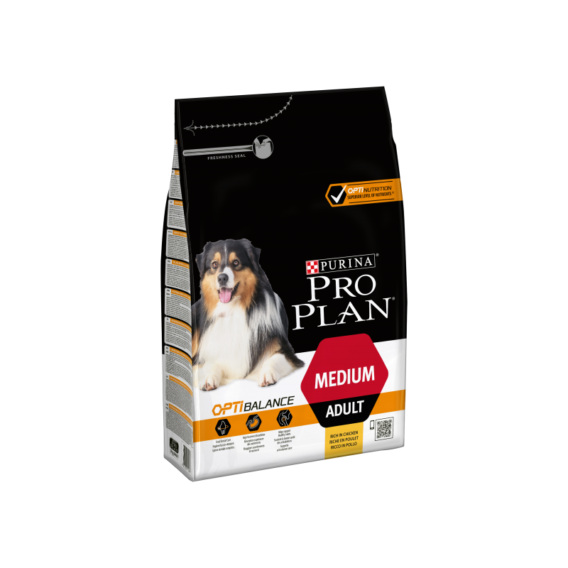 CANE PROPLAN ADULT 3KG MD POLLO