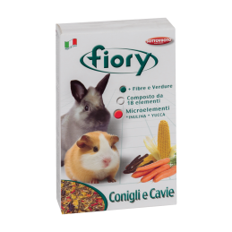 MANGIME CONIGLIO NANO CAVIA FIORY 850GR