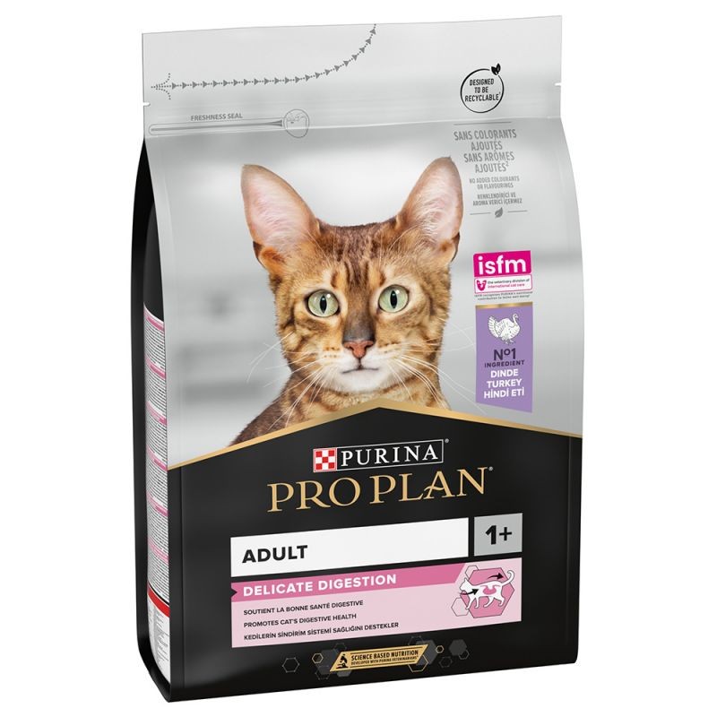 GATTO PROPLAN DELICATE 10KG TACCHINO