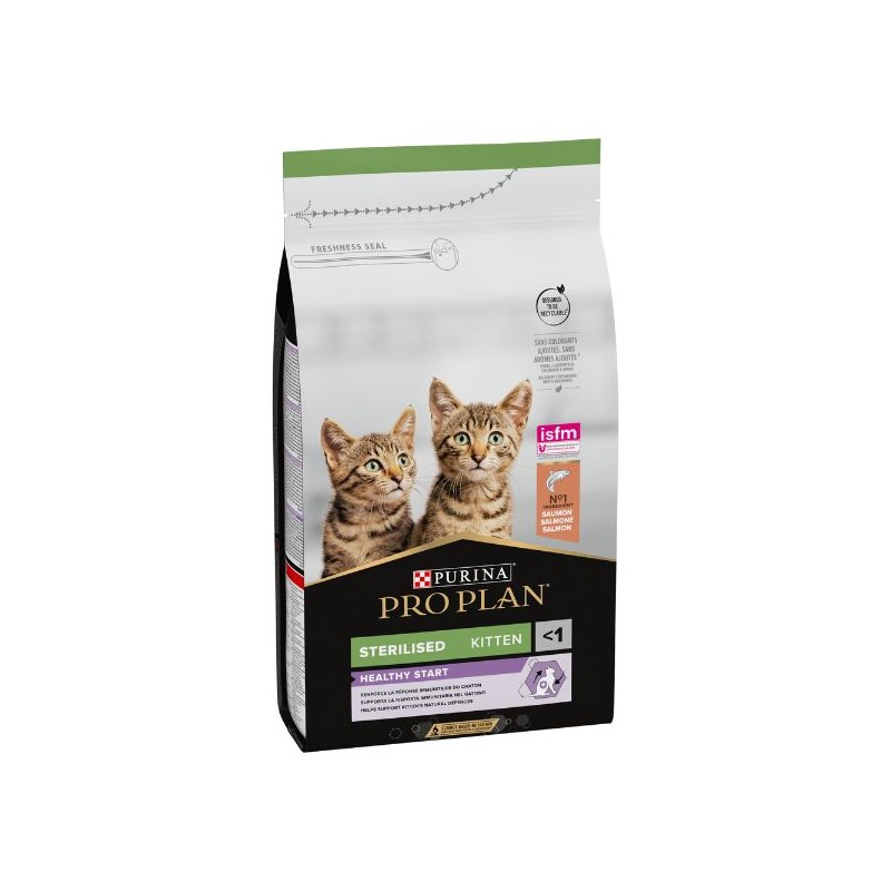 GATTO PROPLAN KITTEN STERILISED 1.5KG SALMONE