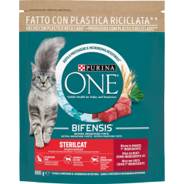 GATTO PURINA ONE STERILGATTO 1.5KG MANZO E FRUMENTO