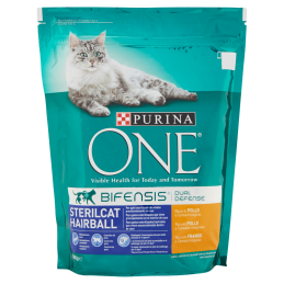 GATTO PURINA ONE STERI/HAIRBA 800GR POLLO CEREALI