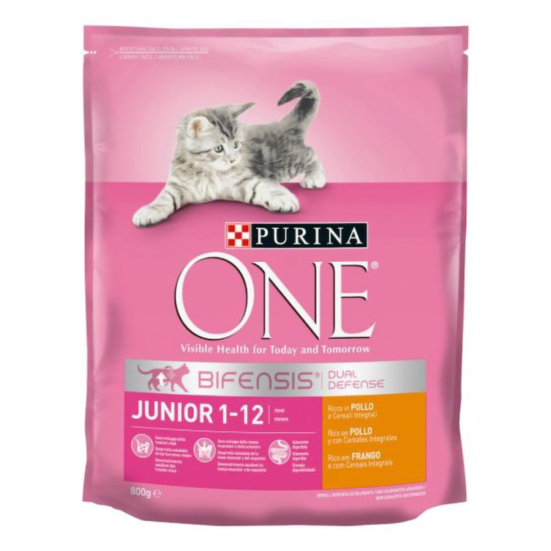 GATTO PURINA ONE JUNIOR 800G POLLO E CEREALI