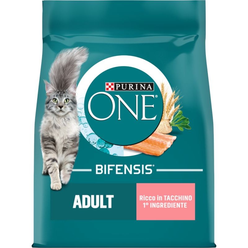 GATTO PURINA ONE ADULT 800G SALMONE E CEREALI