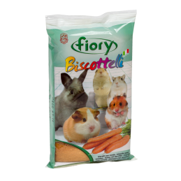 BISCOTTI RODITORI FIORY BISCOTTELLI 30GR CAROTE 20