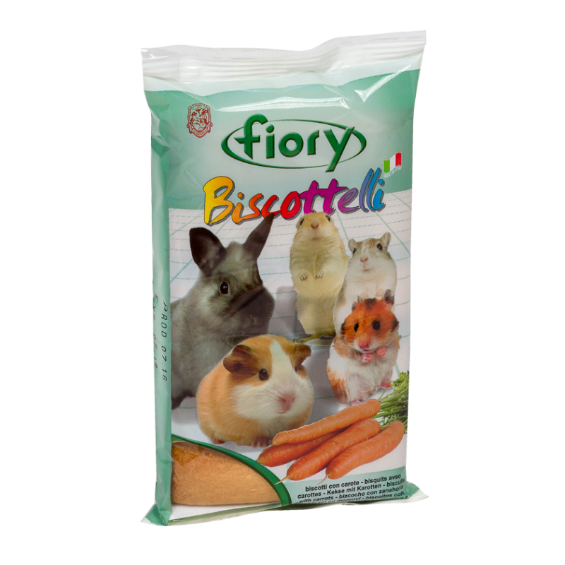 BISCOTTI RODITORI FIORY BISCOTTELLI 30GR CAROTE 20