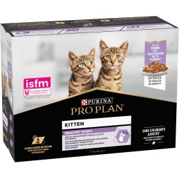 GATTO PROPLAN MULTIP KITTEN TACCHINO 10X85GR