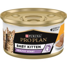 GATTO PROPLAN BABYKITTEN 85GR LATT MOUSSE POLLO