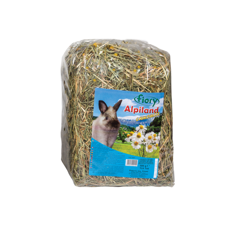 FIENO RODITORI ALPILAND 500GR CAMOMILLA