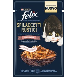 GATTO FELIX SFILACCETTI 80GR BUSTA SALMONE