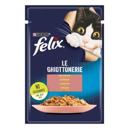 GATTO FELIX GHIOTTONERIE 85GR BUSTA SALMONE