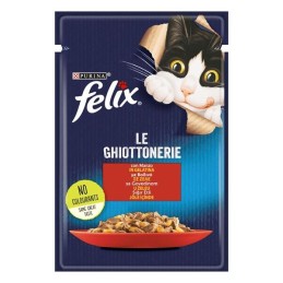 GATTO FELIX GHIOTTONERIE 85GR BUSTA MANZO