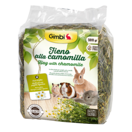 FIENO RODITORI GIMBI CAMOMILLA 500GR