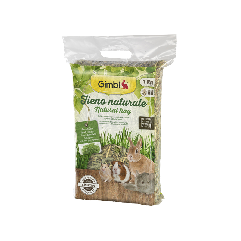 FIENO RODITORI GIMBI NATURALE 1KG