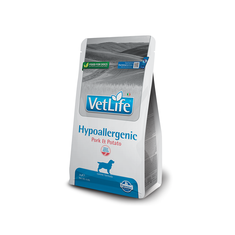 CANE FARMINA VET LIFE HYPOALLERGENIC DIET 2KG MAIALE