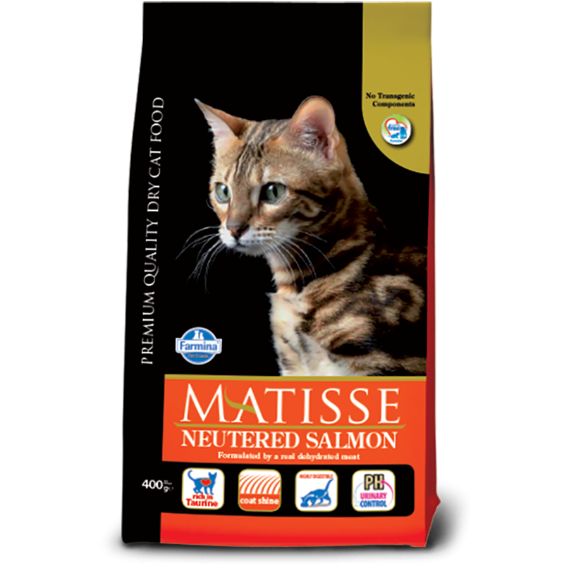 GATTO FARMINA MATISSE NEUTERED 1.5KG SALMONE