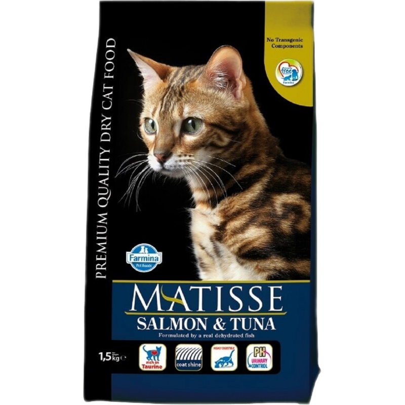 GATTO FARMINA MATISSE ADULT 1.5KG SALMONE TONNO