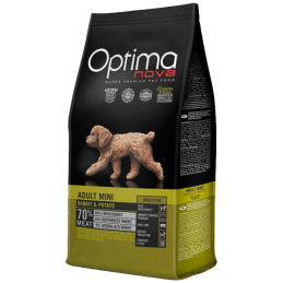 CANE OPTIMA NOVA ADULT 8KG MINI CONIGLIO PATATE