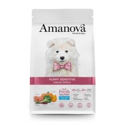 CANE AMANOVA SENSITIVE PUPPY 7KG SALMONE