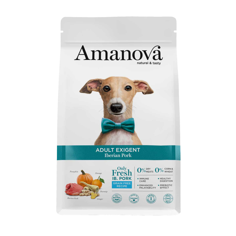 CANE AMANOVA EXIGENT IBERIAN ADULT 10KG MAIALE