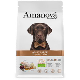 CANE AMANOVA EXQUISITE ADULT LARGE 12KG POLLO