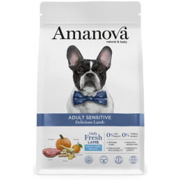 CANE AMANOVA DELICIOUS ADULT SENSITIVE 2KG AGNELLO