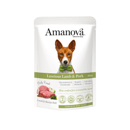 CANE AMANOVA BUSTA 300GR P05 AGNELLO MAIALE