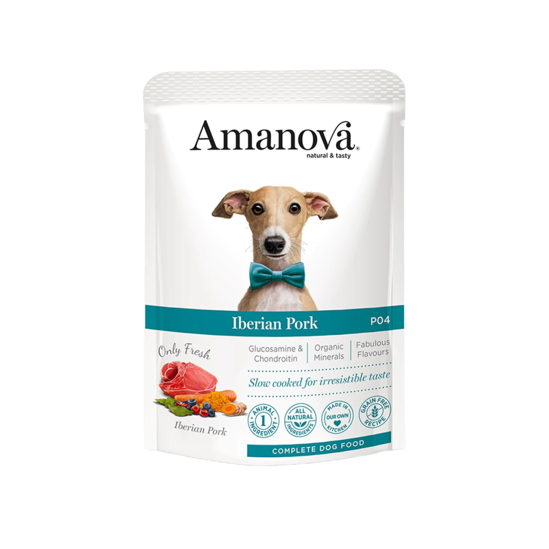 CANE AMANOVA BUSTA 300GR P04 MAIALE