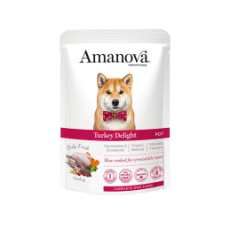 CANE AMANOVA BUSTA 300GR P07 TACCHINO