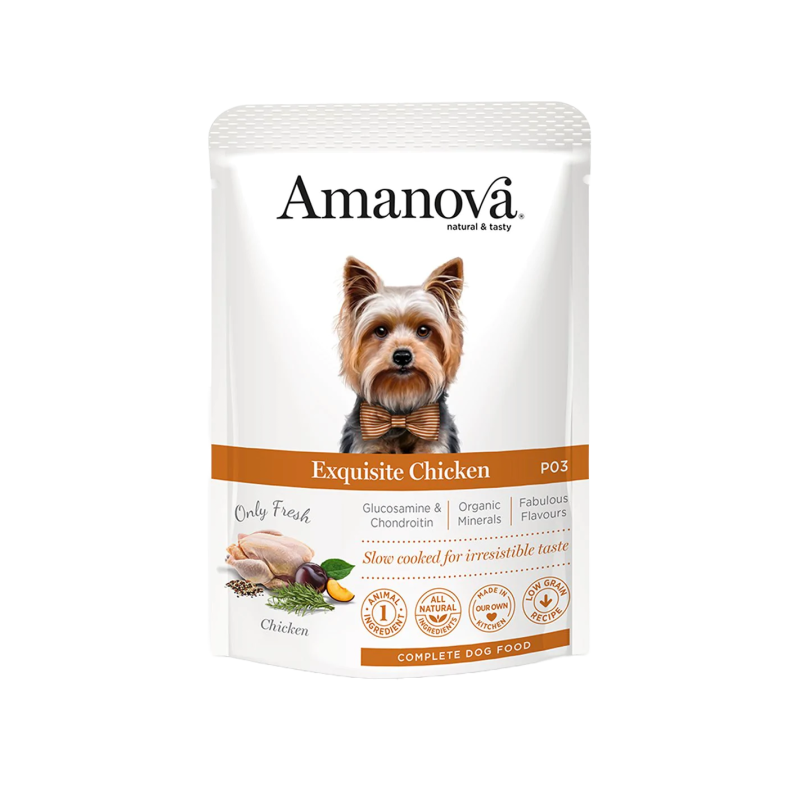 CANE AMANOVA BUSTA 300GR P03 POLLO