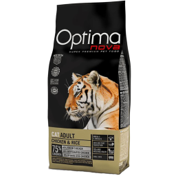 GATTO OPTIMA NOVA ADULT 2KG POLLO RISO