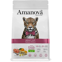 GATTO AMANOVA DELUXE STERILISED 300GR SALMONE