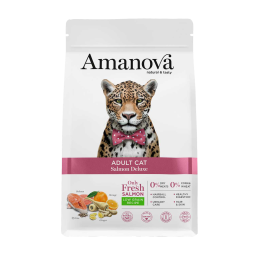 GATTO AMANOVA DELUXE ADULT 1.5KG SALMONE