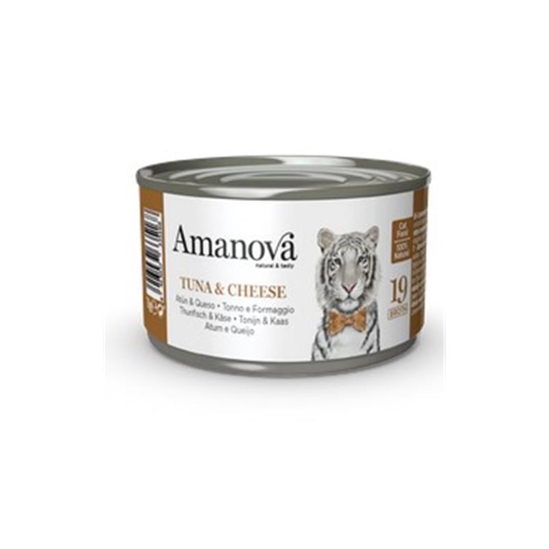 GATTO AMANOVA 70GR BROTH 19 TUNA & CHEESE BROTH