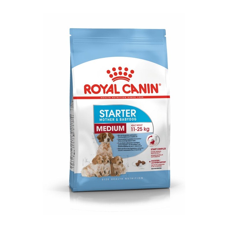 DOG ROYAL CANIN STARTER 15KG MEDIUM