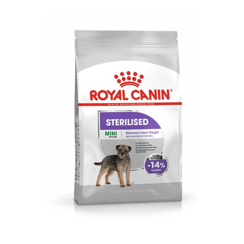 CANE ROYAL CANIN STERILISED 3KG MINI