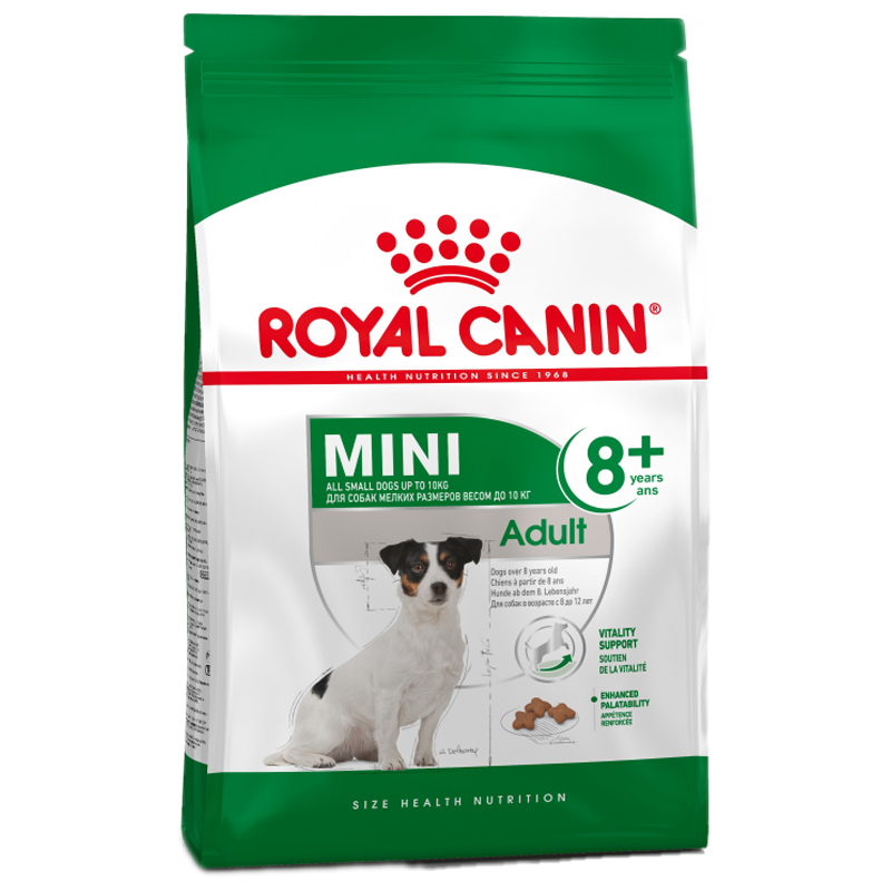 CANE ROYAL CANIN ADULT 8+ 2KG MINI