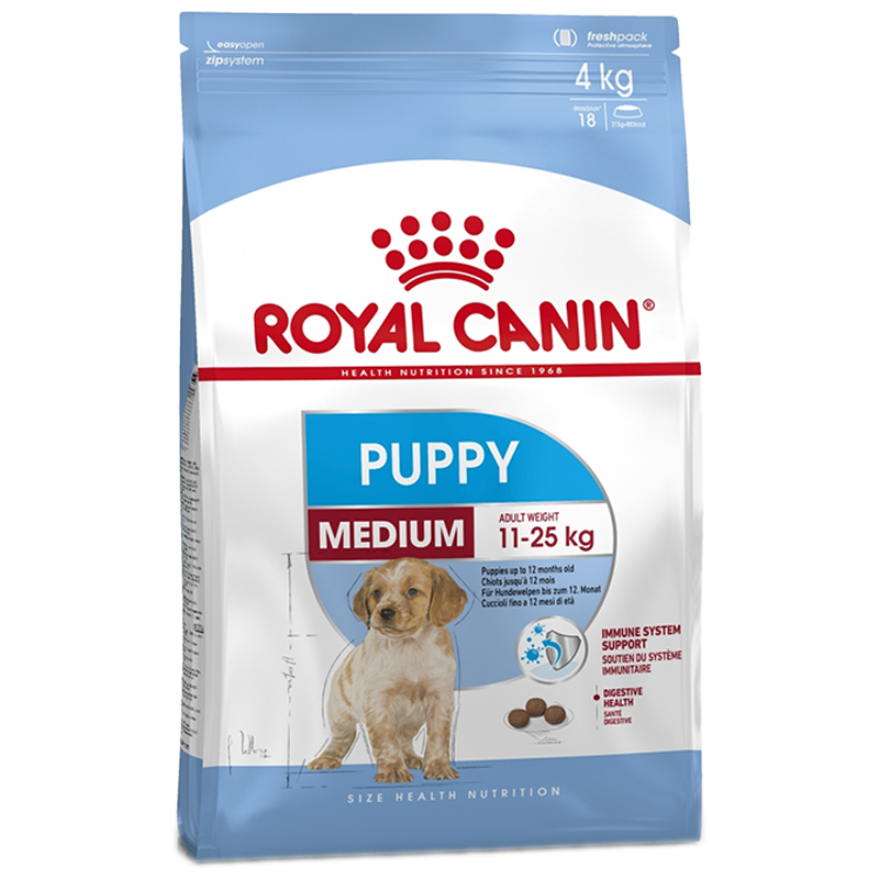 CANE ROYAL CANIN PUPPY 4KG MEDIUM