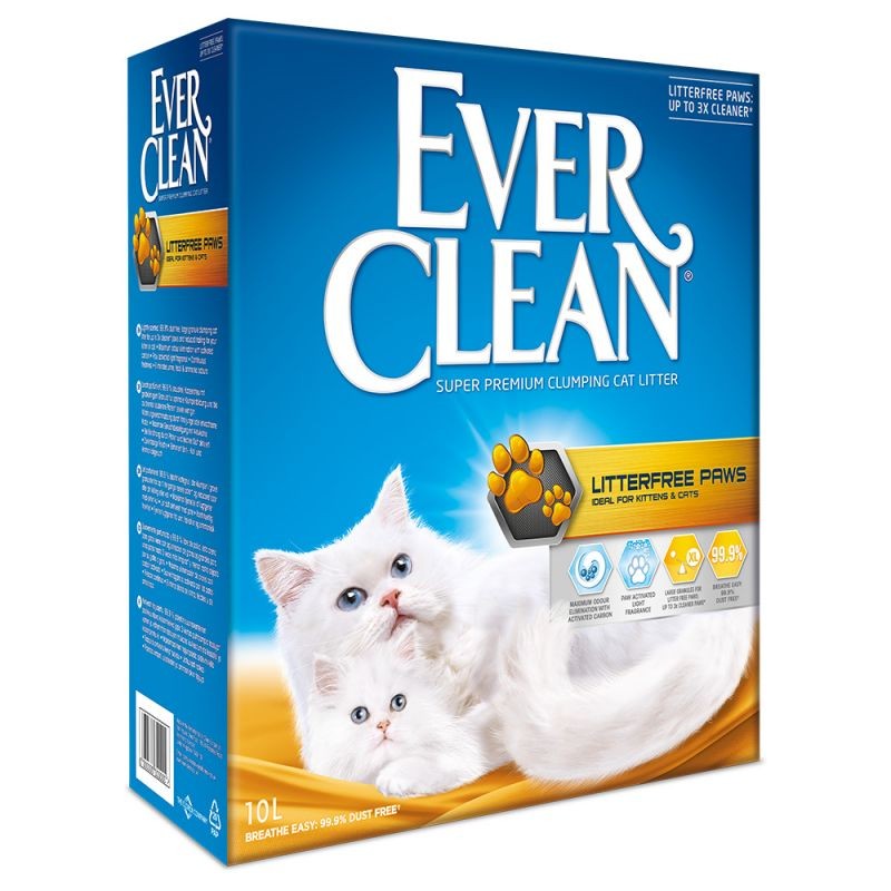 LETTIERA EVERCLEAN LITTERFREE PAWS 10LT