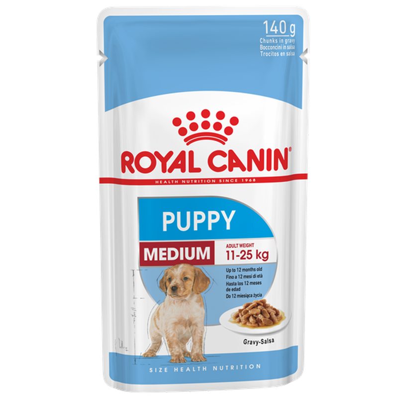 CANE ROYAL CANIN PUPPY 140GR BUSTA MEDIUM