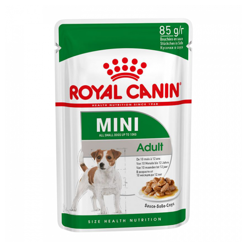 CANE ROYAL CANIN ADULT 85GR BUSTA MINI