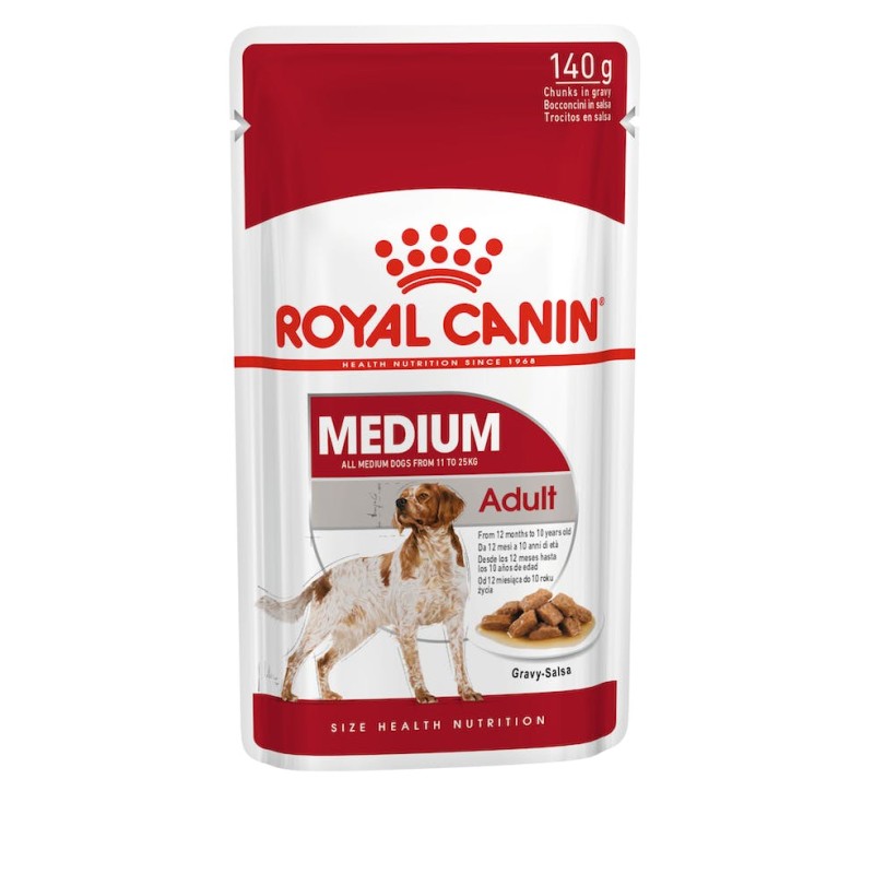 CANE ROYAL CANIN ADULT 140GR BUSTA MEDIUM