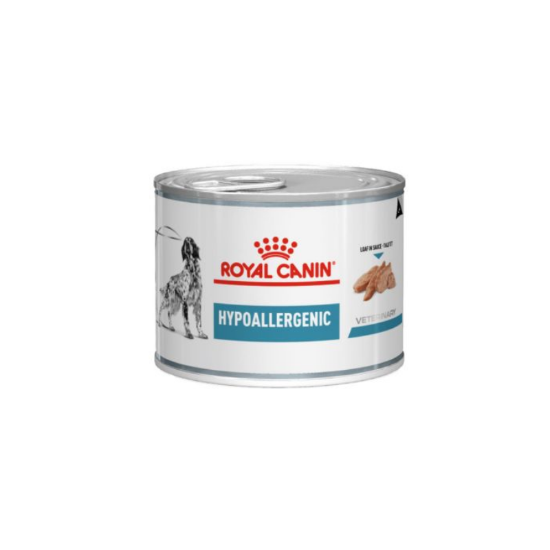 CANE ROYAL CANIN DIET HYPOALLERGEN 200GR LATT.UMIDO