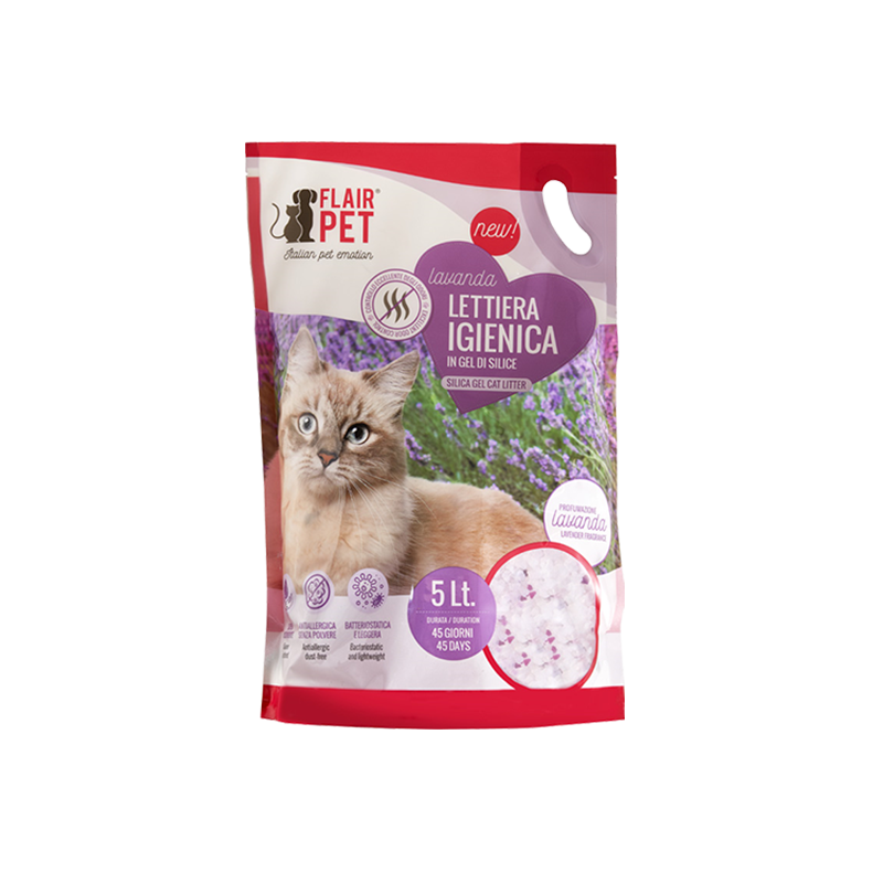 LETTIERA FLAIR PET SILICIO 5LT LAVANDA