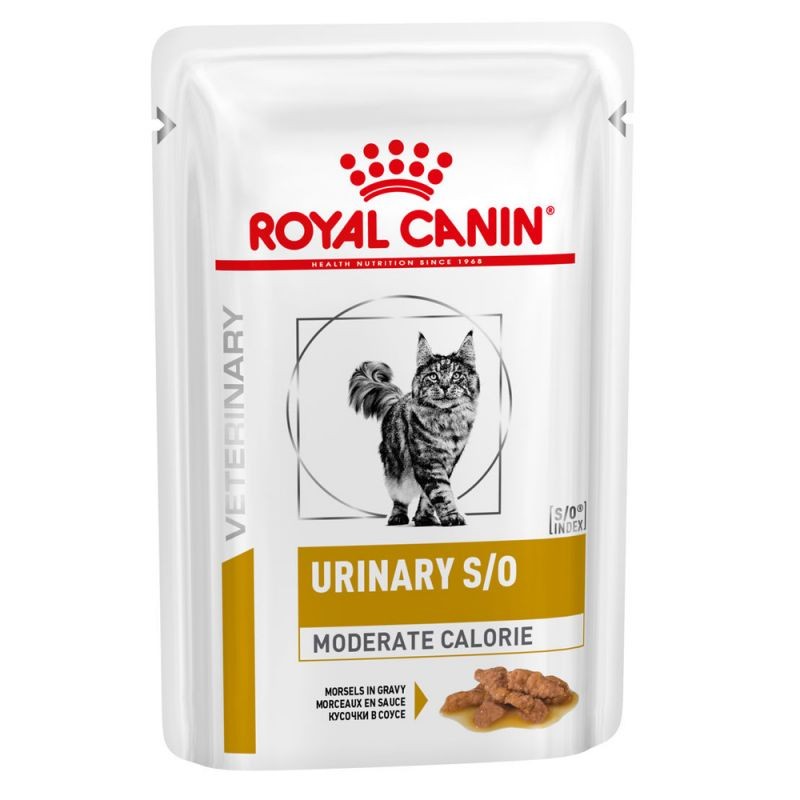 GATTO ROYAL CANIN DIET URINARY S/O 85GR BUSTA MOD.CALORIES