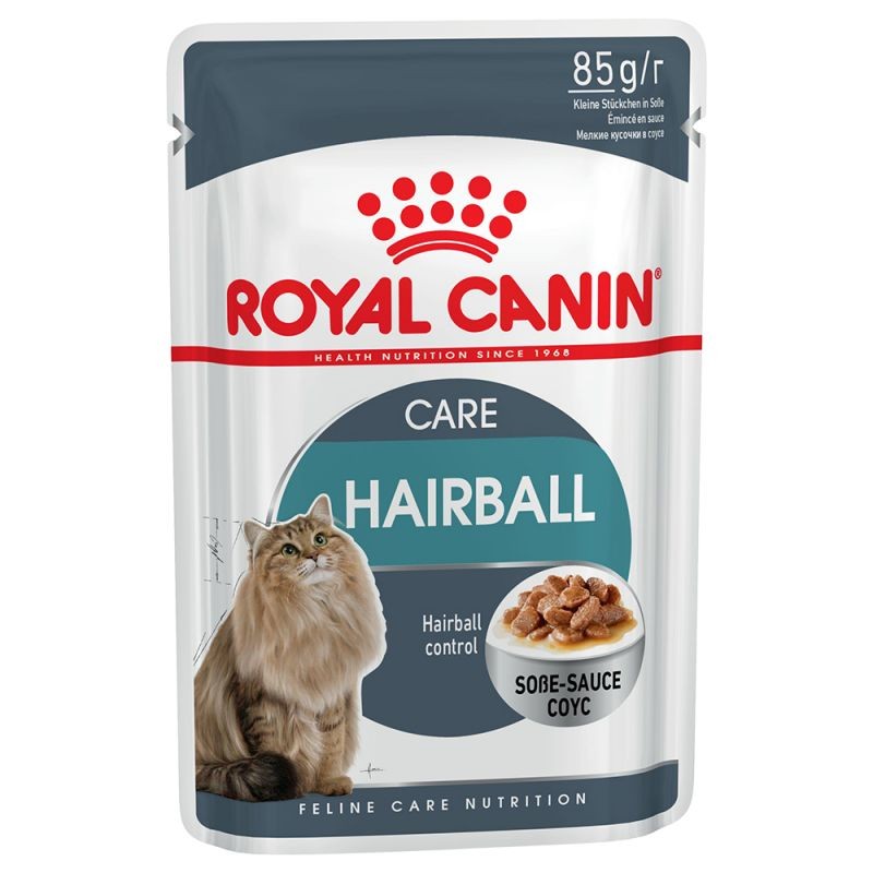 GATTO ROYAL CANIN HAIRBALL CARE 85GR BUSTA GRAVY