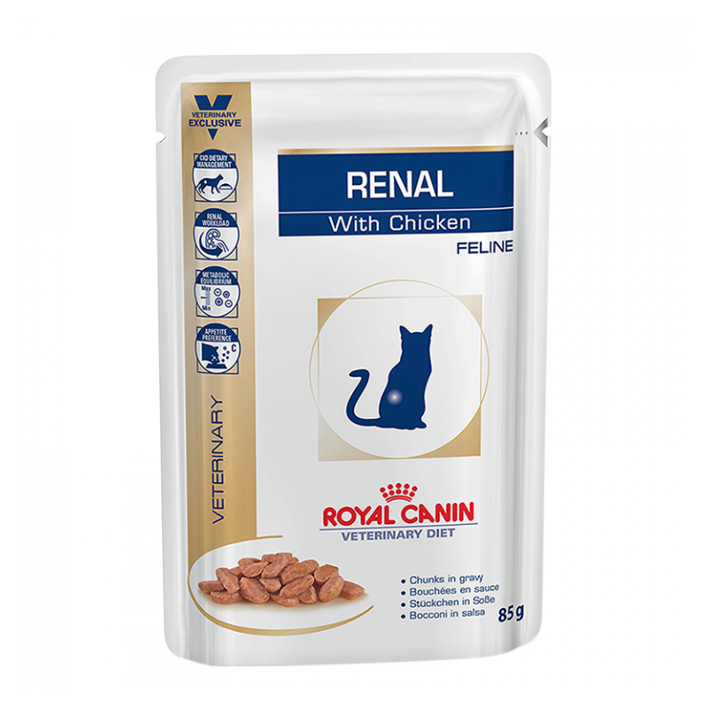 GATTO ROYAL CANIN DIET RENAL 85GR BUSTA POLLO